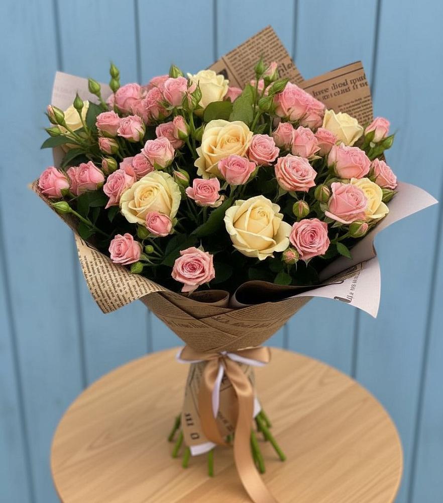 Букет цветов из: Розы в Редькино