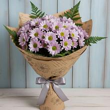 Букет цветов из:  Хризантемы #REPLACE_PRED# Редькино