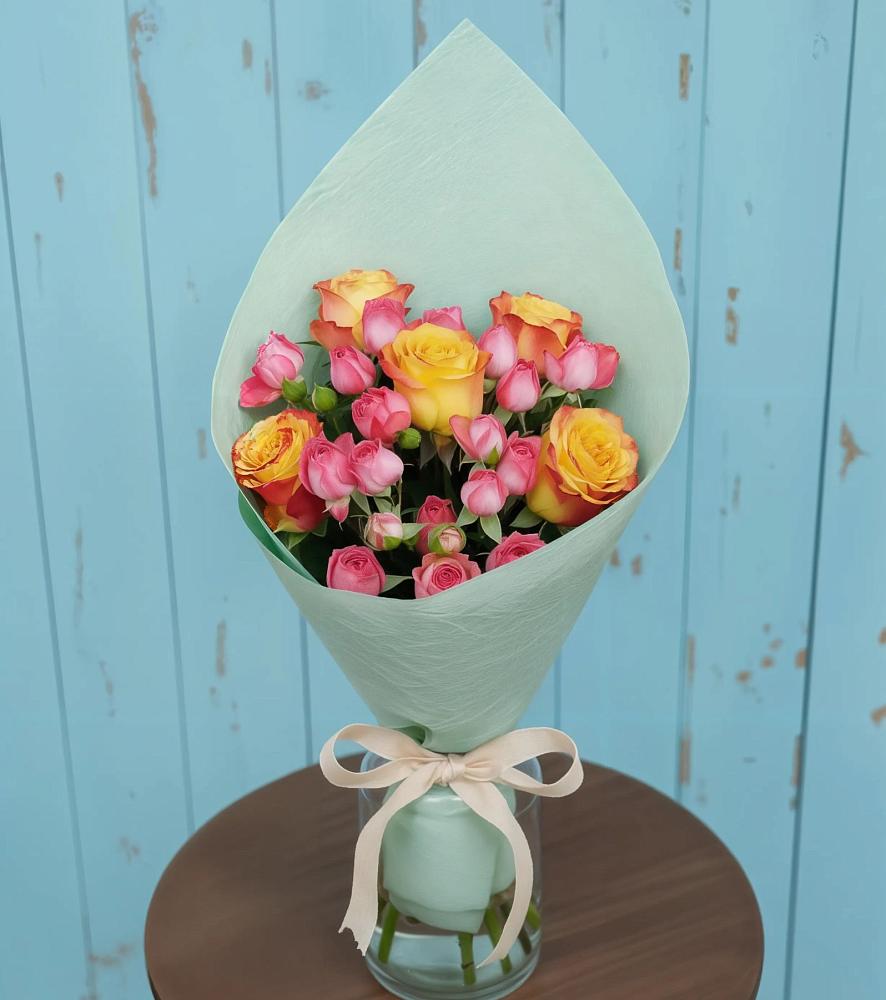 Букет цветов из: Розы в Редькино