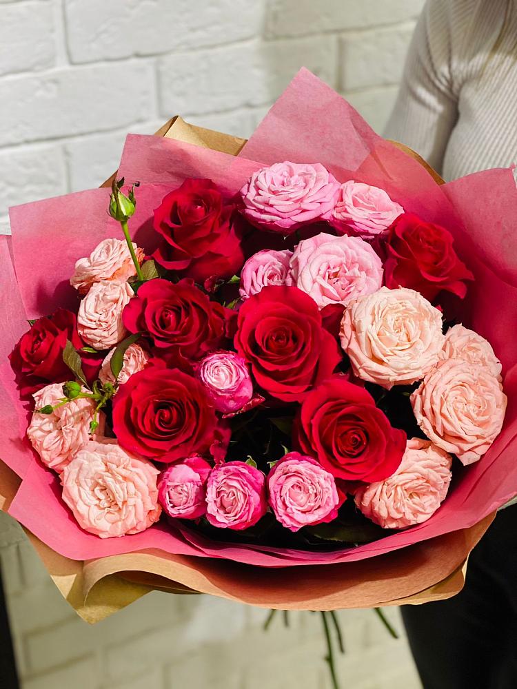 Букет цветов из: Розы в Редькино