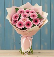 Букет цветов из:  Герберы #REPLACE_PRED# Редькино